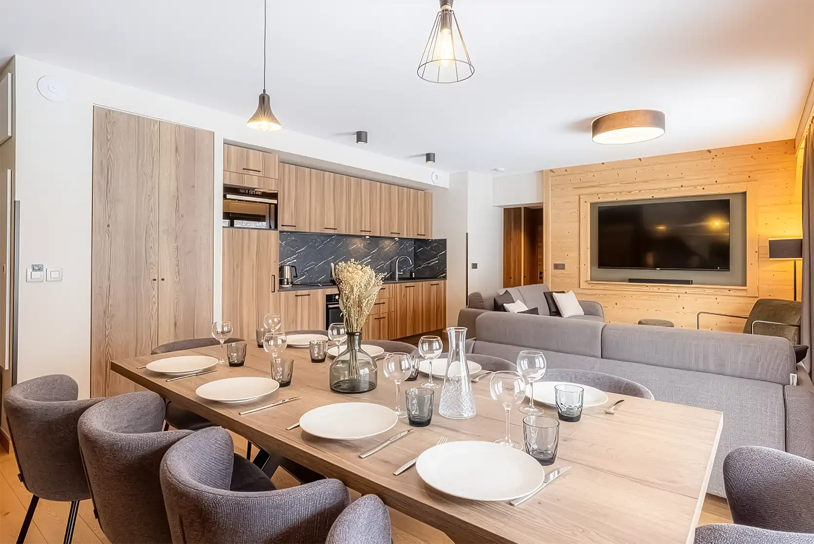 Design d’espace contemporain par Studio Arch à Grenoble